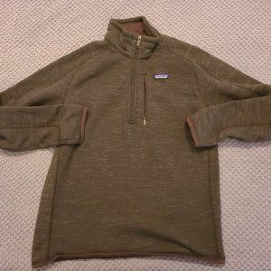 Patagonia Men's Better Sweater 1/4-Zip Fleece - Military Green